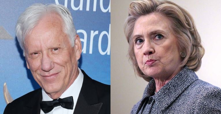 James Woods Tweets PERFECT Response To Hillary Saying She's "Not" Running In 2020