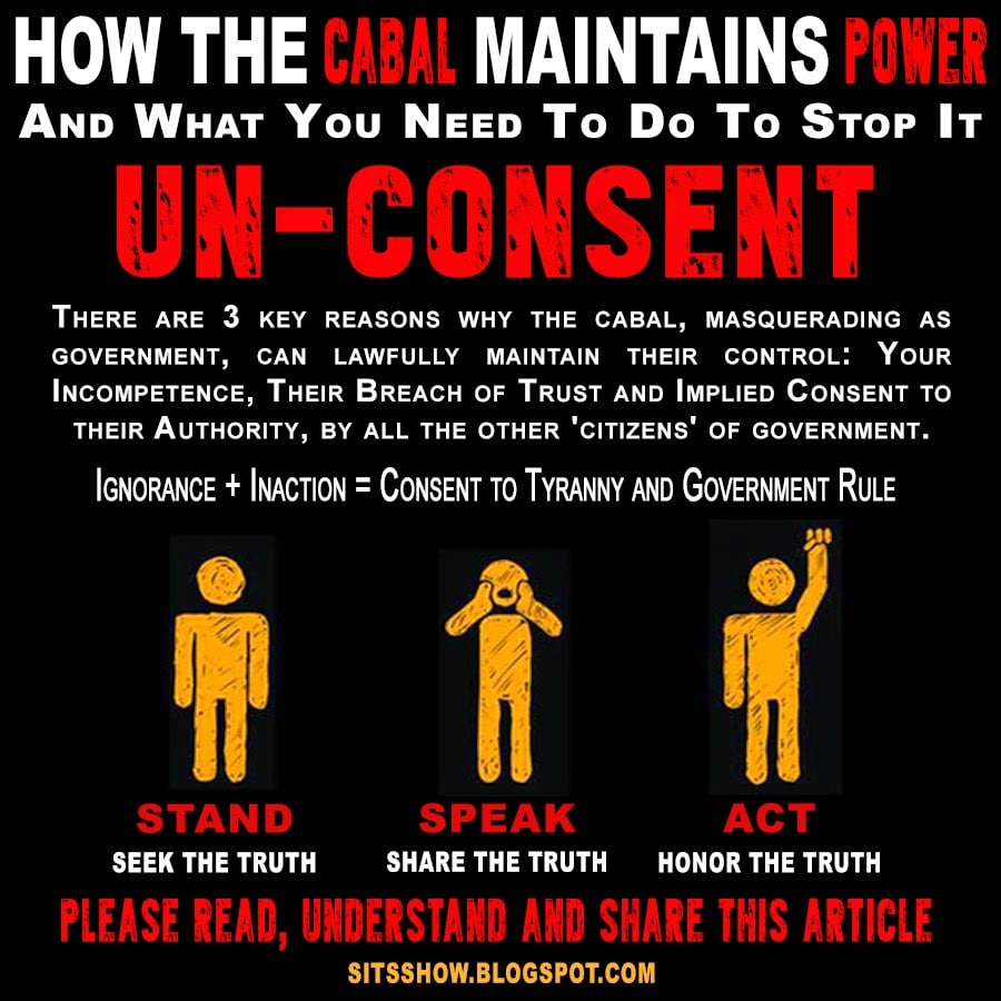 How the Cabal Maintains Their Power And What You Need To Do To Stop It - Un-Consent | Beyond BRICS: Exposing the Rats - Stillness in the Storm