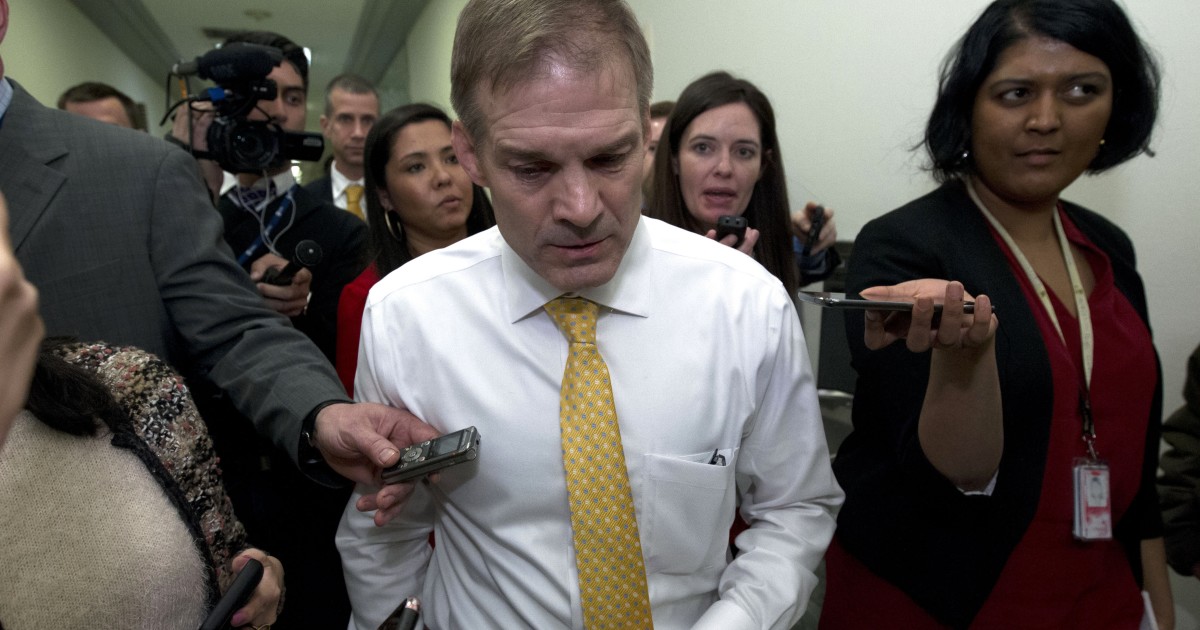 Jim Jordan: No evidence of Trump colluding with Russia, but 'all kinds' showing Clinton campaign did