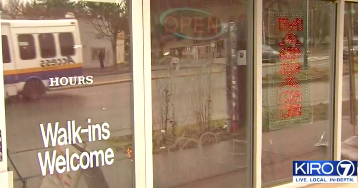 Seattle human trafficking bust: 26 women rescued at massage parlors across city - CBS News
