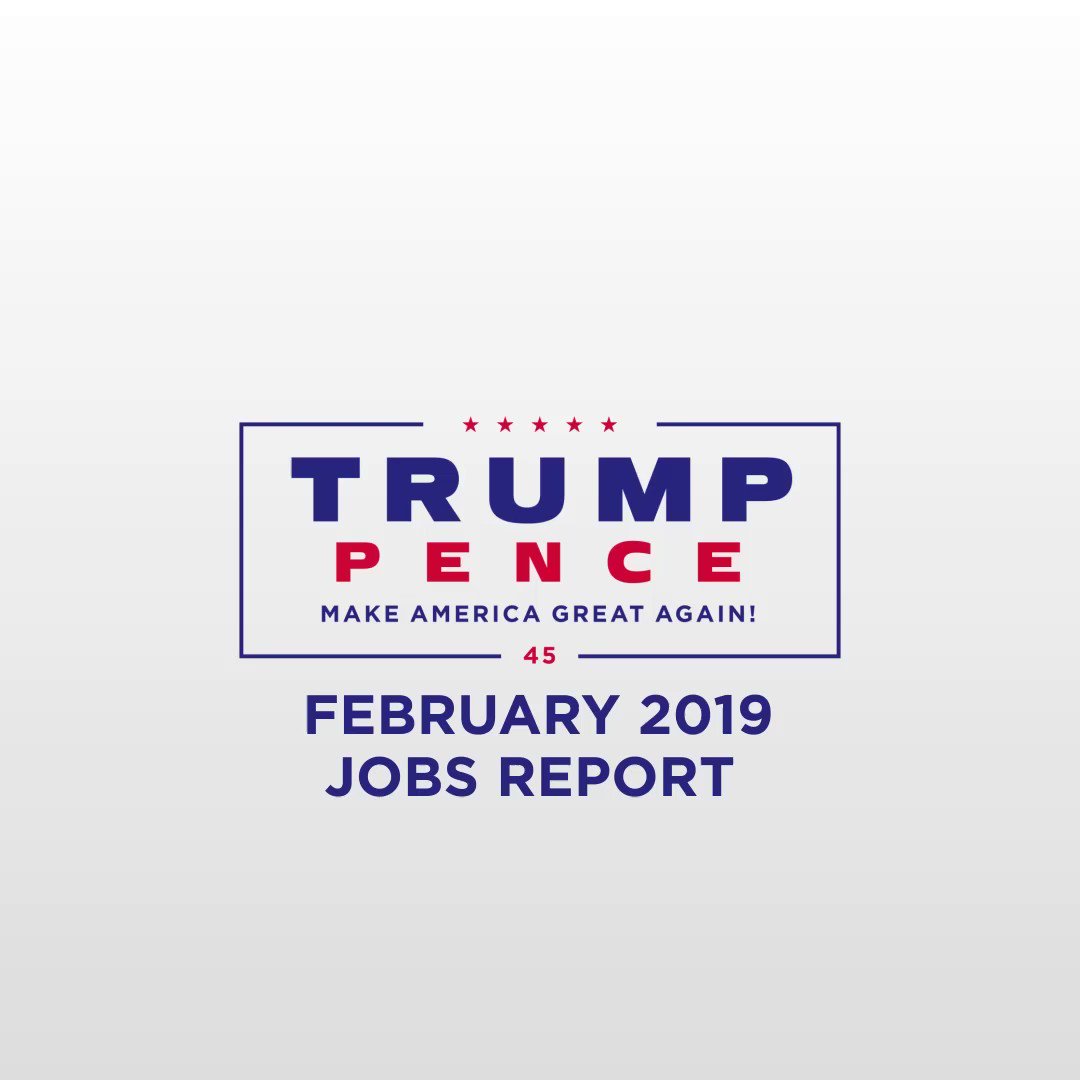 Official Team Trump on Twitter: "JOBS, JOBS, JOBS! #MAGA… "