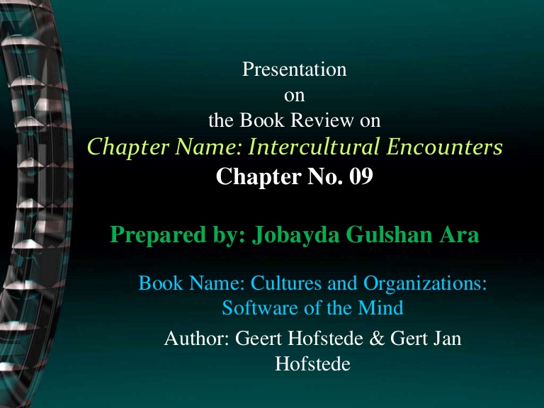 Chapter 9 intercultural encounters by Hofstede & Hofstede
