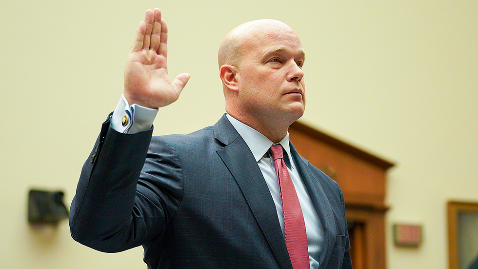 Whitaker out at Justice Department | TheHill
