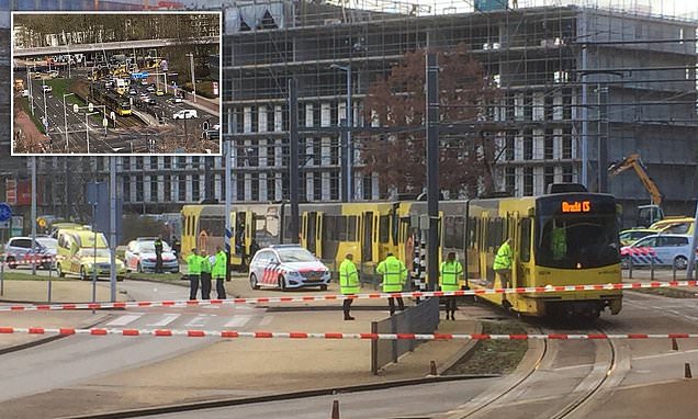 Holland shooting: Gunman opens fire on tram in Dutch city of Utrecht | Daily Mail Online