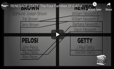 RENEGADE STATE: The 4 Families That Have RULED California For Decades… – The Phaser