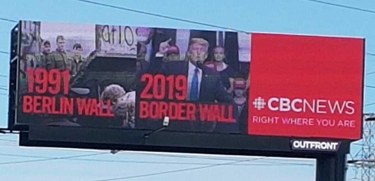 Wow – Canadian Government/Taxpayer Funded Media (CBC) Purchases Anti-Trump Billboards and Transit Signs… | The Last Refuge