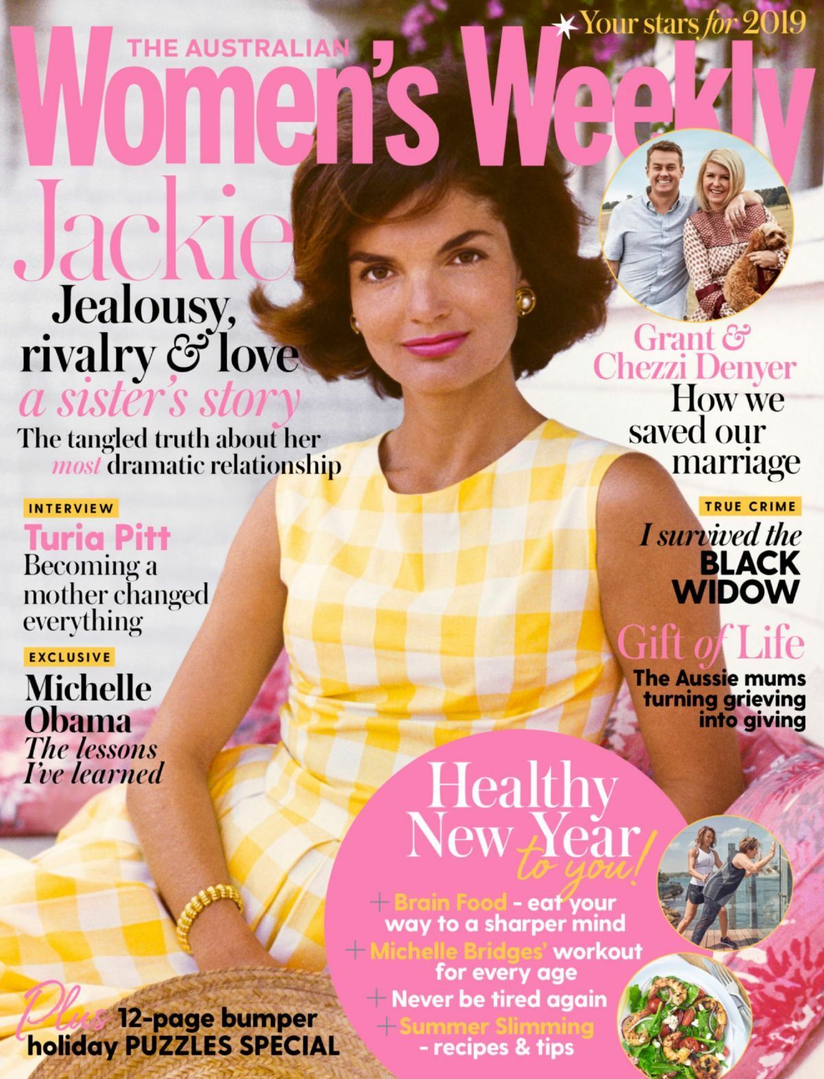 AUSTRALIAN WOMEN'S WEEKLY Magazine January 2019 Jackie Kennedy Michelle Obama - $8.95 | PicClick AU