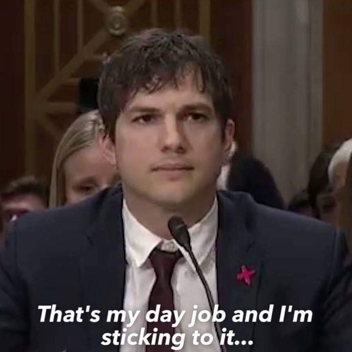 Ashton Kutcher's day job might not be what you think...