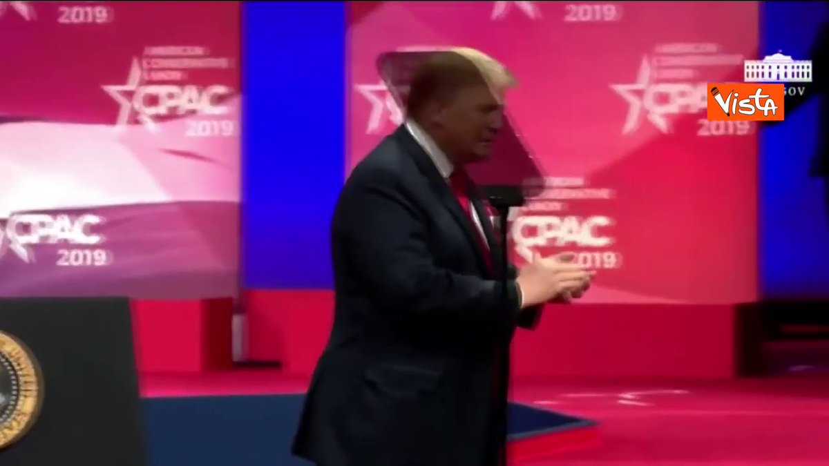 M3thods on Twitter: "Trump did another "Air Q" at CPAC today...?… "