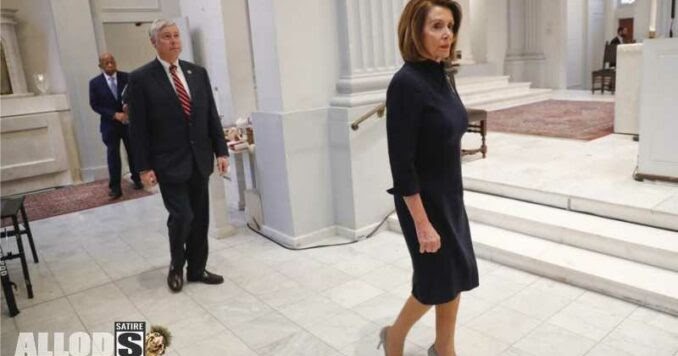 USA News: Nancy Pelosi Escorted Out of White House After Showing Up ‘Too Drunk to Speak’