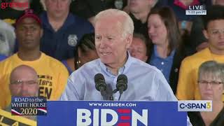 Old Man Joe: Biden Slurs His Way Through First Speech as Presidential Candidate [Montage]