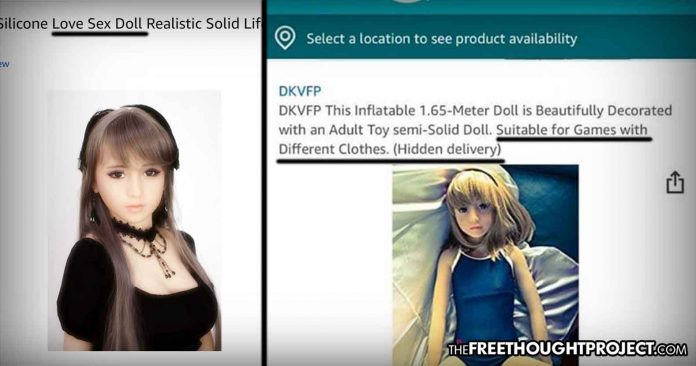 As Amazon Bans Vaccine Documentary, Child Sex Dolls Openly Sold on Their Website – DC Clothesline