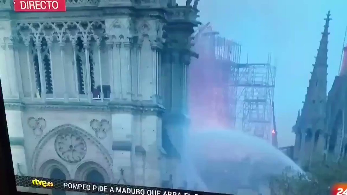 Jewish Deplorable ?? on Twitter: "No construction workers were on site during the Norte Dame fire and the Cathedral was closedSo who’s this person walking on the balcony of the church in some sort of garb?https://t.co/Gleekz7Pxc"