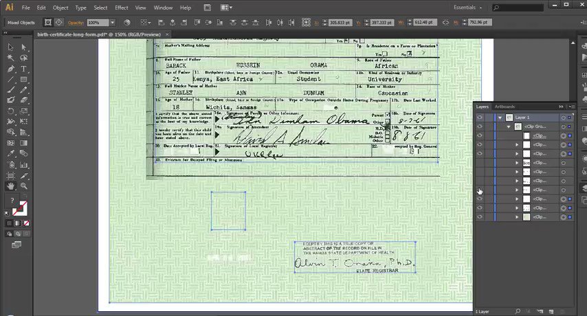 Deep State Exposed® ⭐⭐⭐⭐⭐ on Twitter: "Retweet: More Smoking Gun Evidence - Obama's birth certificate is a forgery!#LockThemAllUp https://t.co/4zOMpzbnhE… "