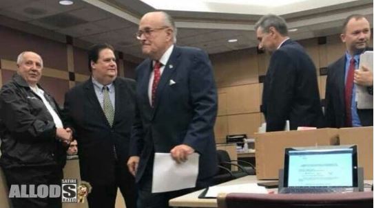 Giuliani Files Impeachment Papers For Pelosi on Behalf of the White House - Deselco
