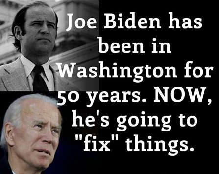 Viewzuu on Twitter: "You and your accomplices broke it. You've had a half century to fix it.So, what's different this time Joe?#JustSayNoToJoe#Qanon @realDonaldTrump #maga #Biden2020 #plugsbiden #WednesdayWisdom #DeepState… https://t.co/4b3b9b3vOC"