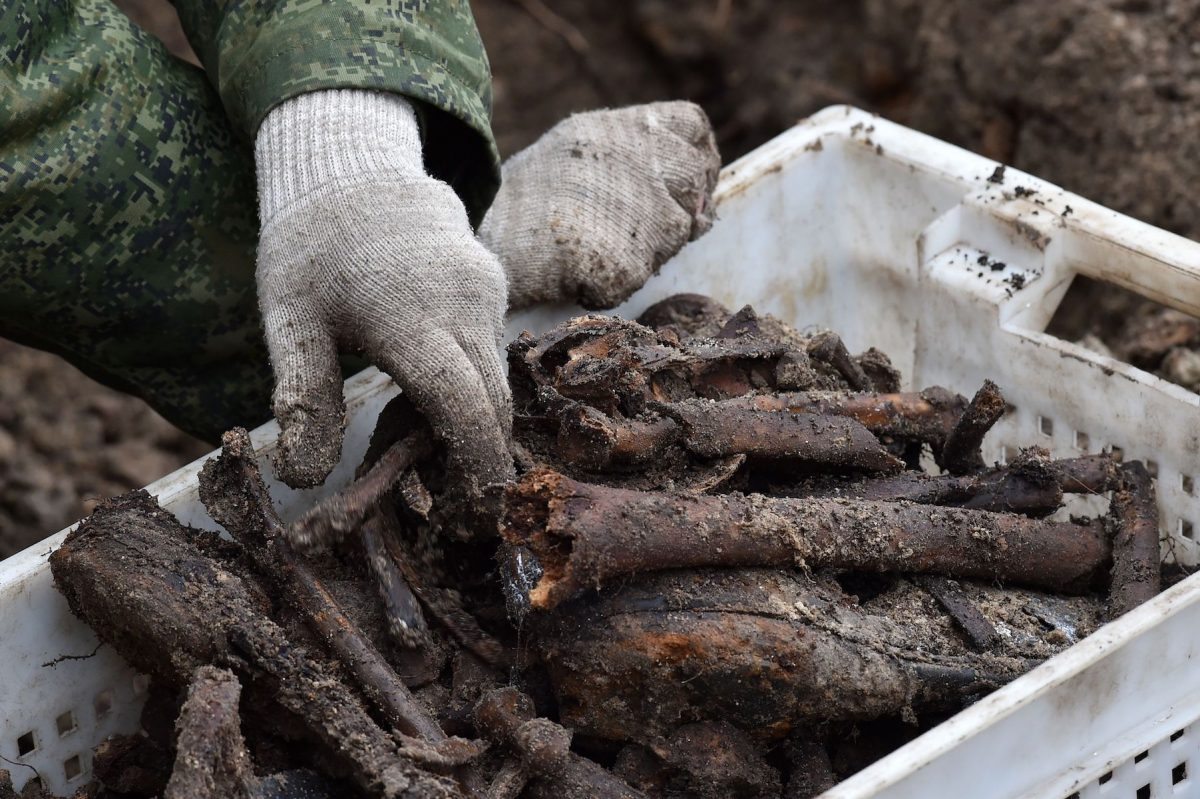 Remains of More Than 1,200 Holocaust Victims Laid to Rest in Belarus After Mass Grave Discovered