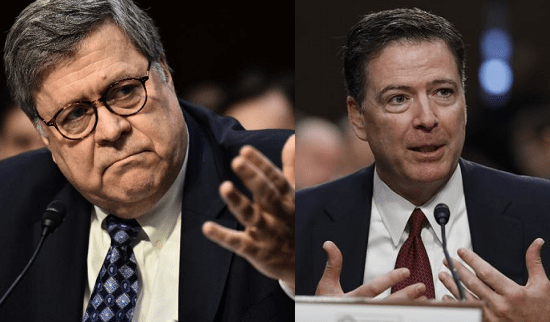 Bill Barr Confirms James Comey Is Officially Under Investigation – Conservative Flash