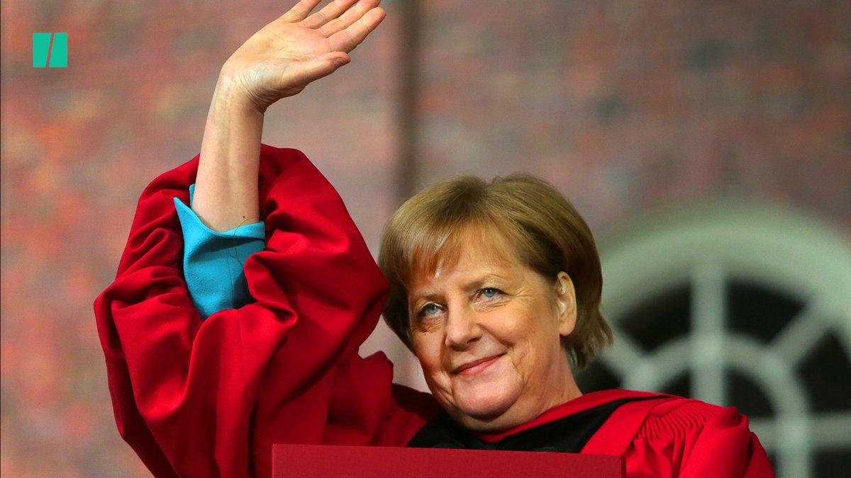 HuffPost on Twitter: "During Angela Merkel’s speech at the Harvard University commencement, the German chancellor criticized President Donald Trump without mentioning his name.… https://t.co/13AVsKJW2K"