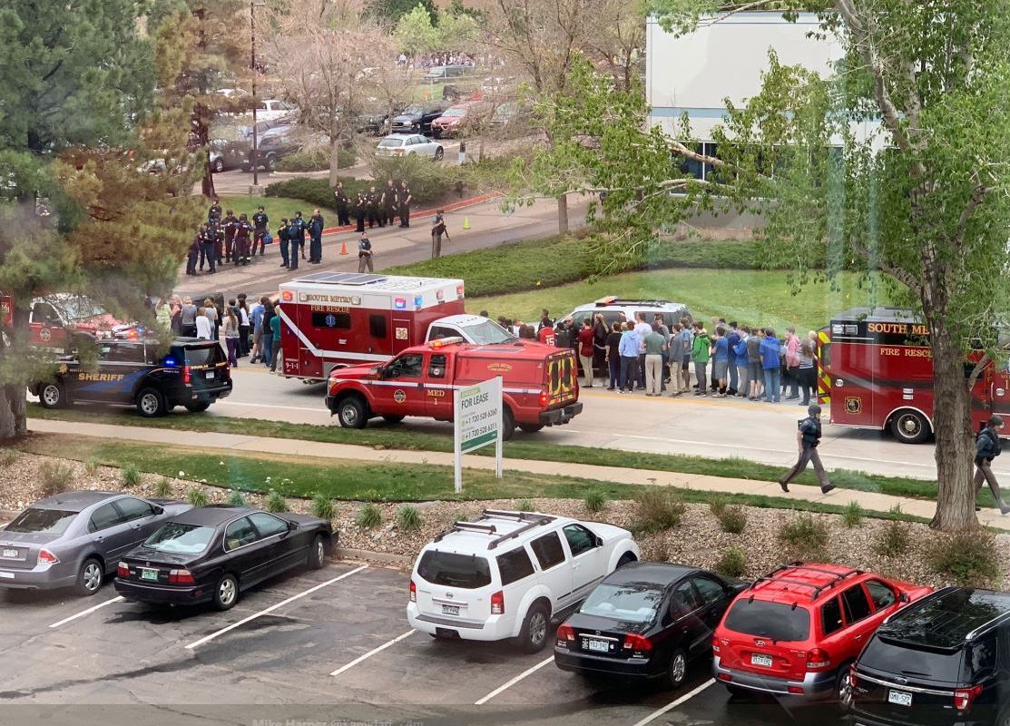 Denver school shooting - At least seven gunned down at US high school after 'three shooters storm classrooms'