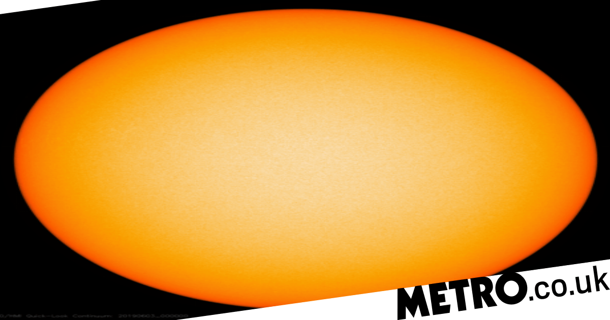 Nasa: Sun has 'reached solar minimum' and its surface is ominously calm | Metro News