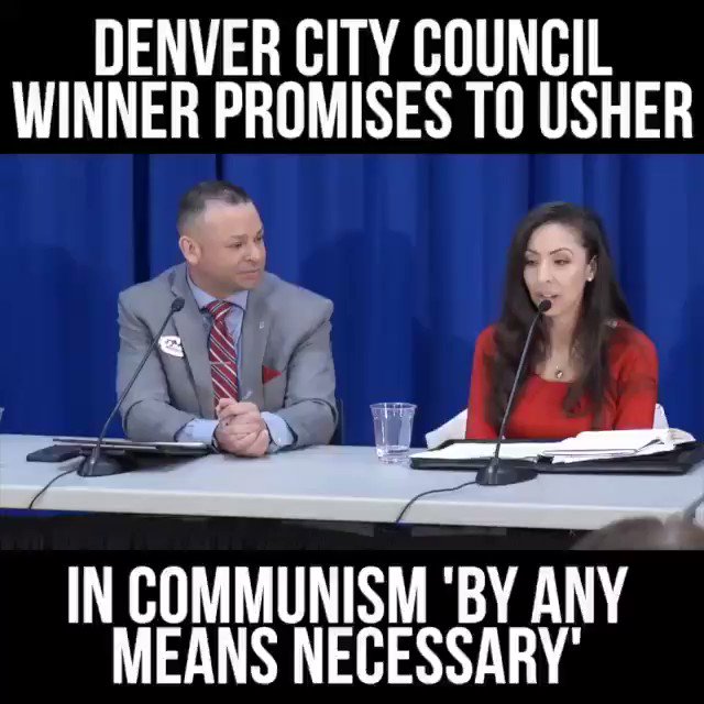 ConserValidity on Twitter: "What Today's Democrats Offer: INCREDIBLE! No it's not a parody -Totalitarian Fascist Democrat @CandiCdeBaca - Denver is headed to Communism At Any Cost.  https://t.co/QAykxBYH92 via @NavyWifeAlison"