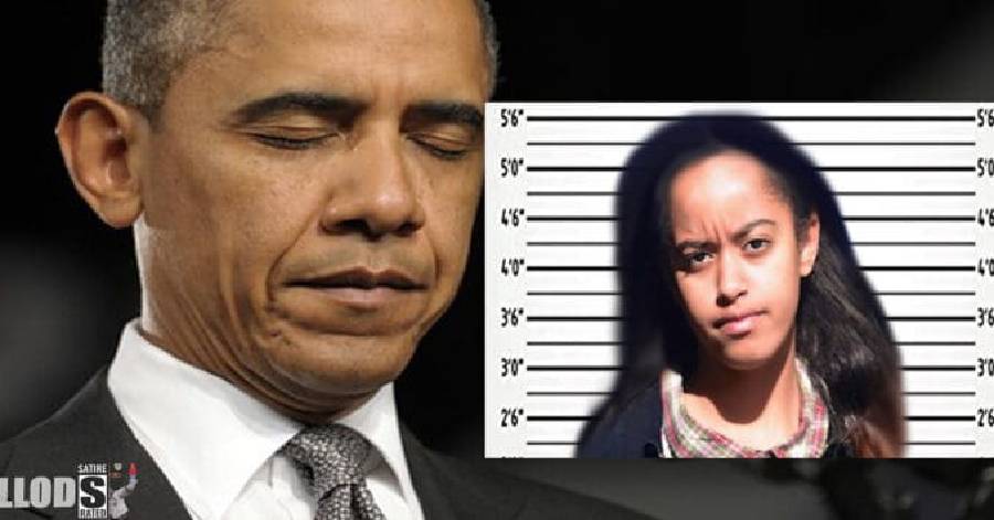 Malia Obama ARRESTED AGAIN – Typical Liberal Media Remains SILENT – enVolve