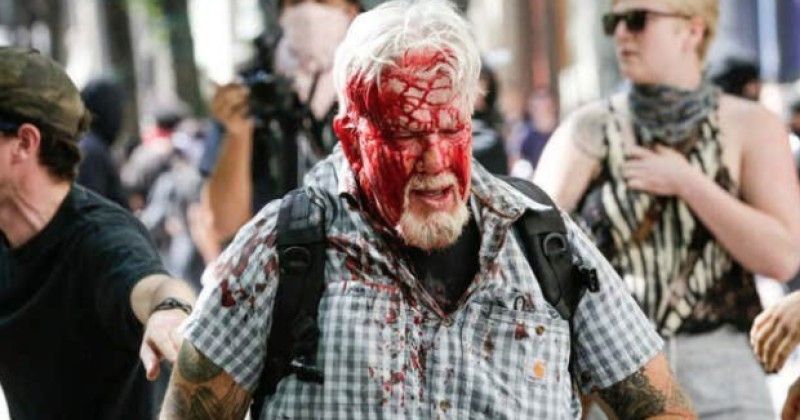 New Video: Elderly Man Beaten With Crowbar, Another Has Head Split Open By Antifa While Trying To Help 'Gay Man In Sundress'