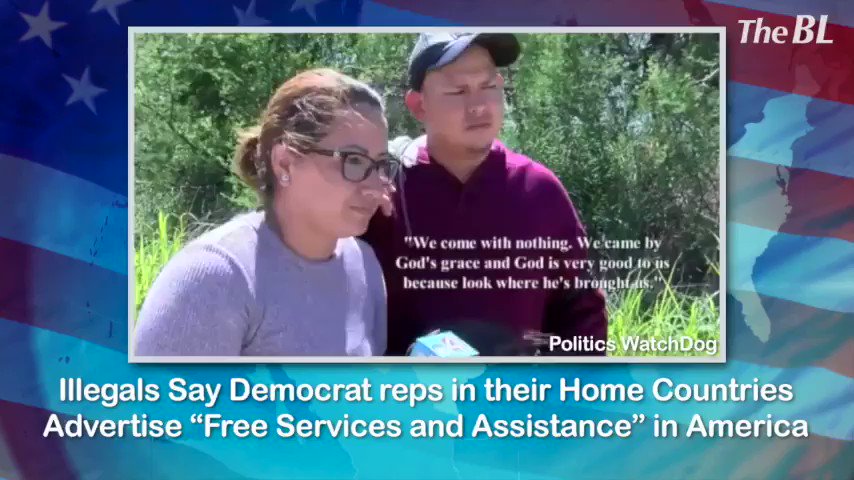 MAGA MICHELLE ?????? on Twitter: "Illegals say Dem reps in their home countries are ADVERTISING to come here for "free services & assistance"... it's like a damn free for all!!Tell me again how the Democrats here care about their own citizens. Oh right THEY DON'T! They're DESPICABLE!?? https://t.co/rALmQXuT1m"