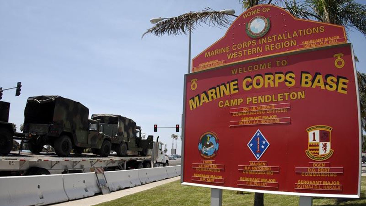 16 Marines Arrested at Camp Pendleton on Allegations Including Human Smuggling, Drug Offenses | KTLA