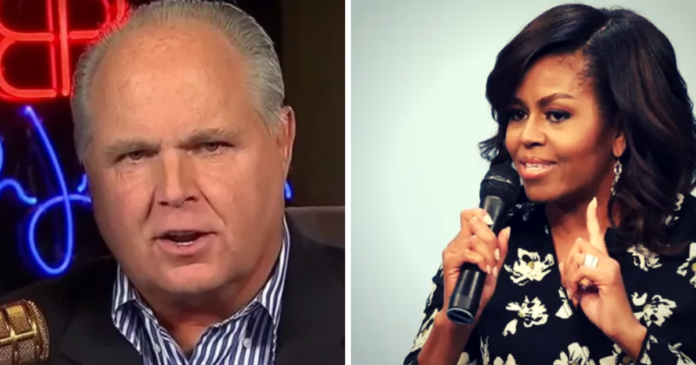 Rush Drops Bombshell About Michelle Obama Running For President