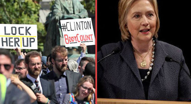 Hillary Clinton's Visit To Ireland Ends In Chaos As Protesters Scream 'Go Home' | Neon Nettle