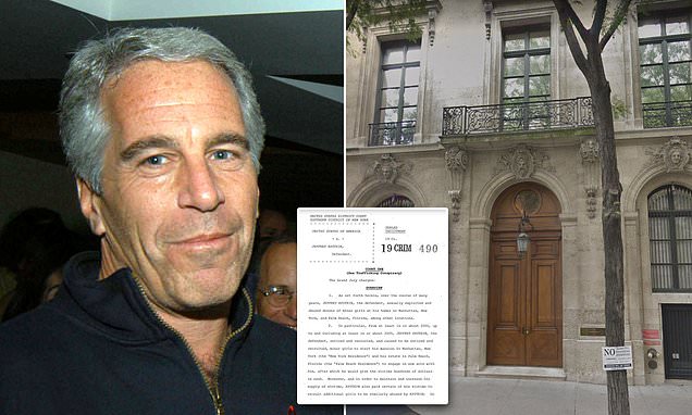 Jeffrey Epstein lawyer calls underage victims 'prostitutes' as two of the women look on | Daily Mail Online