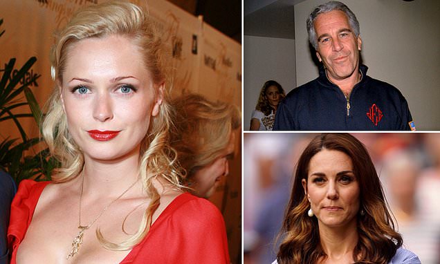 British actress who went to school with Kate Middleton reveals she was abused by Jeffrey Epstein | Daily Mail Online