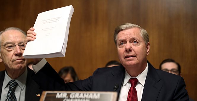 Lindsey Graham Calls On The DOJ To Investigate Joe Biden's Connections To Ukraine