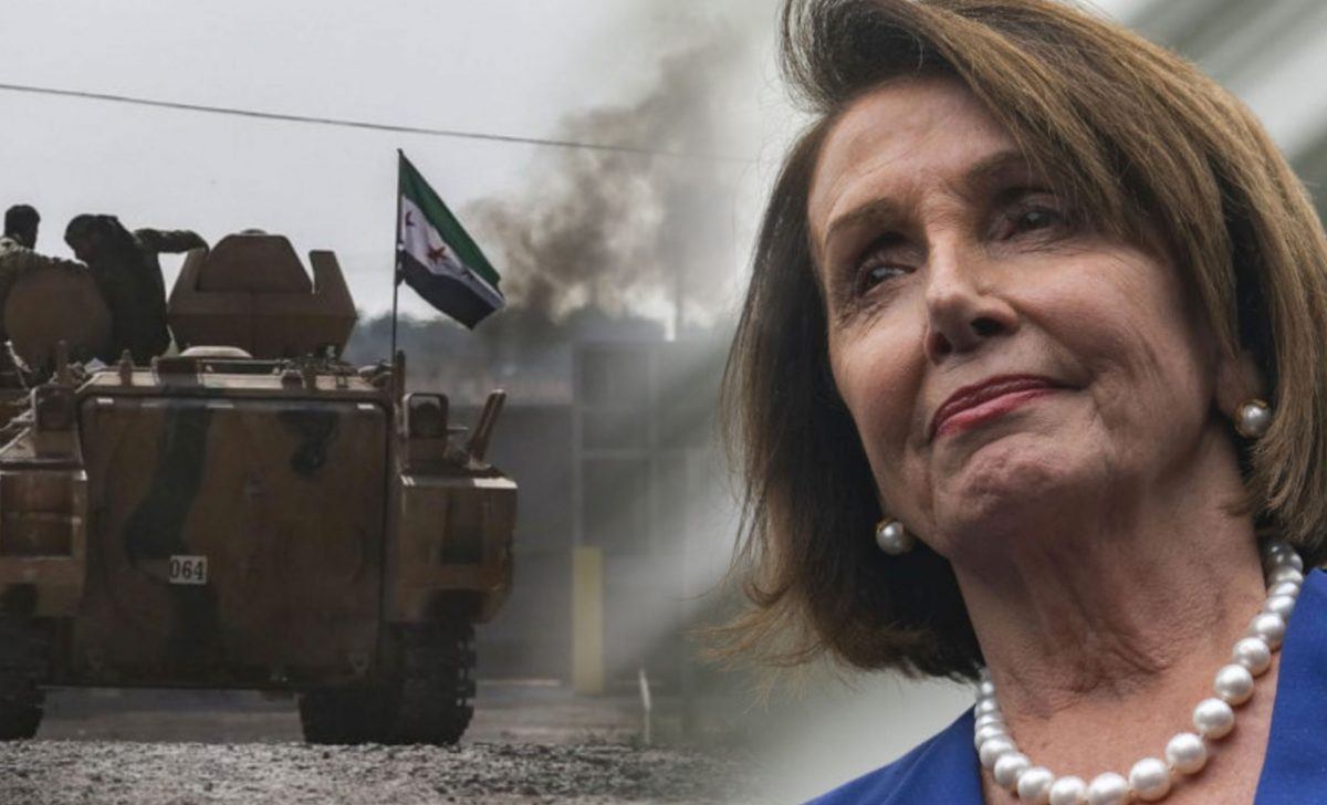 Pelosi In Jordan To Talk "Deepening Crisis" In Syria Amid Pence And Turkey's Cease-Fire