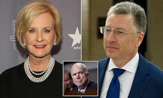 Cindy McCain asked Kurt Volker to resign from board of McCain Institute | Daily Mail Online