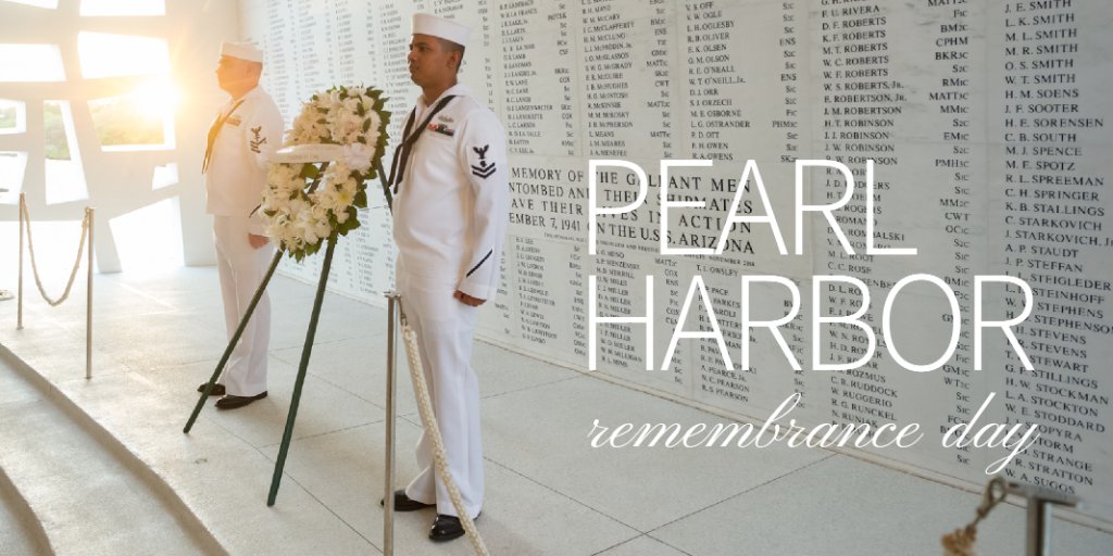 The White House on Twitter: "On National Pearl Harbor Remembrance Day, we solemnly reflect on the tragic events of December 7, 1941, and honor those who perished while defending our Nation. https://t.co/5JEap1aseb… https://t.co/58I3pxRPo7"
