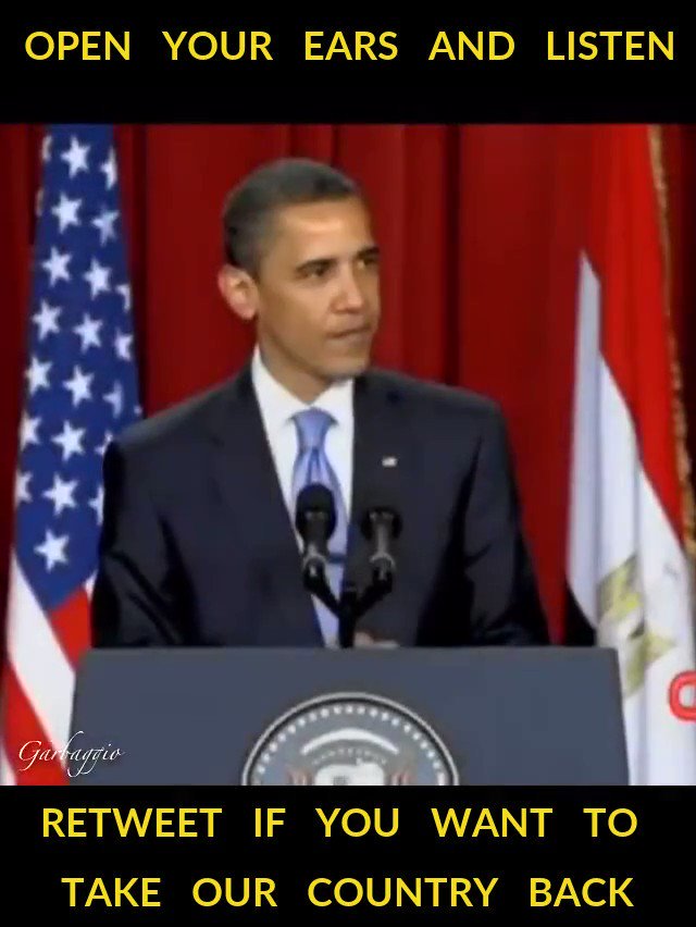 DANNY from Michigan on Twitter: ""We no longer consider ourselves a Christian nation." ~ Barack ObamaThank God Hussein' 8-yr apology tour is over. Thank God Hillary will never be POTUS. Finally, thank God for @realDonaldTrump. We are truly blessed!Agree? RT!https://t.co/GxKswuvkor"