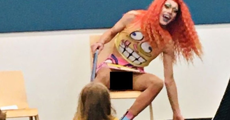 Drag Queen Flashes Penis To Children While Reading Book During Story Hour – enVolve
