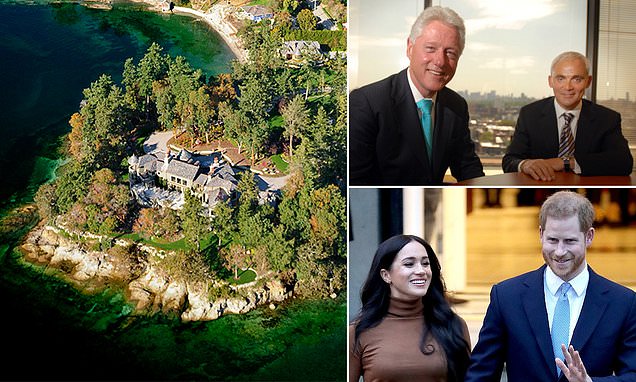 Mystery billionaire who let Harry and Meghan stay in his mansion in Canada is named as Clinton donor | Daily Mail Online