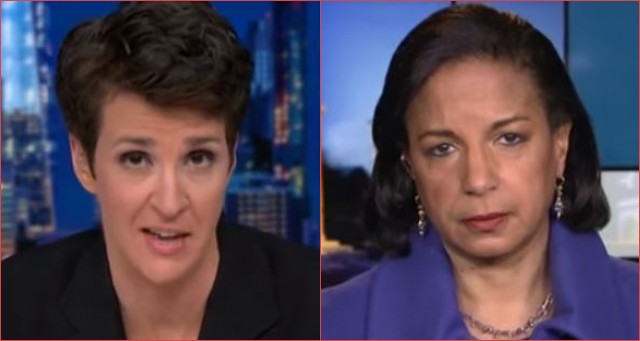 Watch As Obama Admin, Susan Rice, Tells Rachel Maddow "Obama Never Had The Opportunity To Strike Soleimani" In Obvious Fib