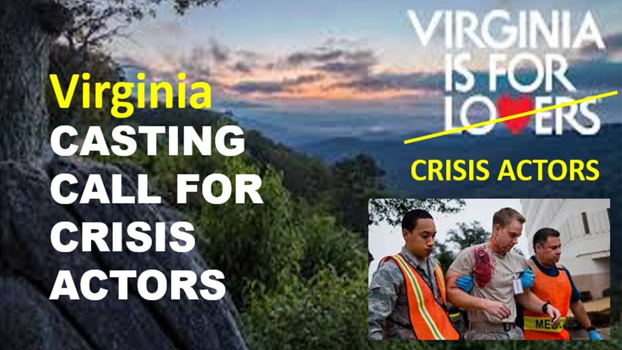 Jan 16 2020 Call Out for CRISIS ACTOR in Virginia..As GOV Declares State of Emergency - YouTube