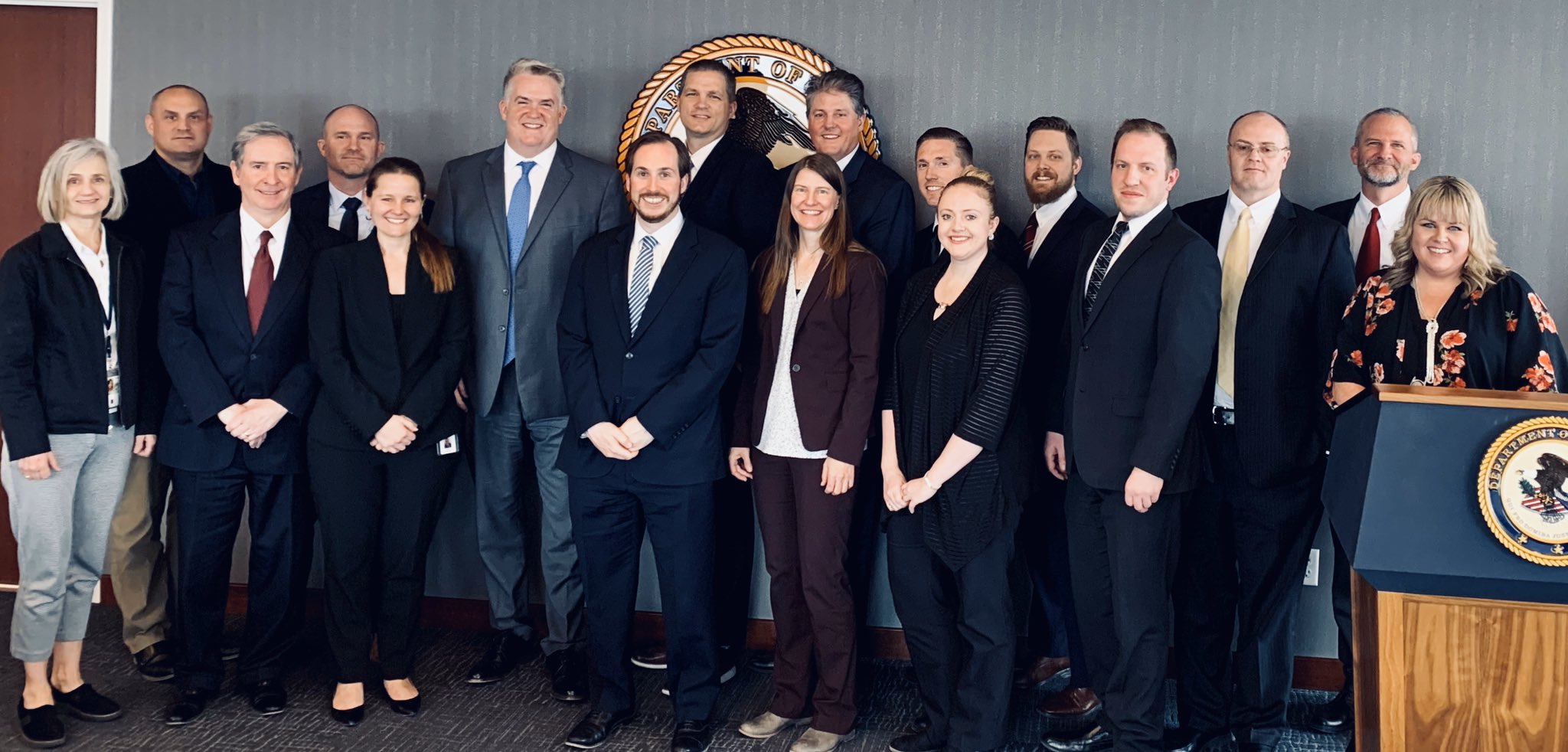 U.S. Attorney Huber on Twitter: Congratulations to the trial team. Agents, analysts, support professionals, and prosecutors— it takes the whole “Team USA” to bring justice to a Billion Dollar (with a “B”) scheme. Yes, that’s taxpayer money the fraudsters were pocketing: $500mil, with eyes on $600mil more. https://t.co/3iT5WXJS2a… https://t.co/dVgbOSyv6D