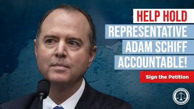 Judicial Watch ? on Twitter: "Americans need an Intelligence Committee that can be trusted, and Representative #AdamSchiff has proven that he cannot be trusted with classified information. RETWEET if you agree & click HERE: https://t.co/qaqRsuWEn9… https://t.co/0Q6KStaW2L"
