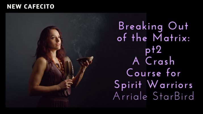 Breaking Out of the Matrix pt2 – Spirit Warrior Crash Course: Arriale Starbird – Cafecito Break