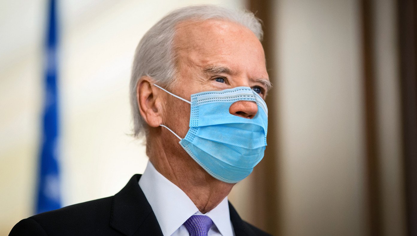 Biden Cuts Hole In Mask So He Can Still Sniff People's Hair | The Babylon Bee