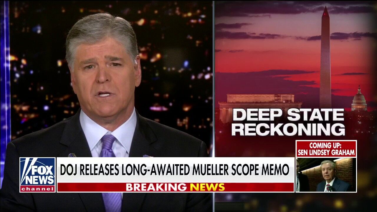 Hannity rips Rosenstein after Mueller 'scope memo' released: 'Deep state's abuse of power as clear as ever' | Fox News