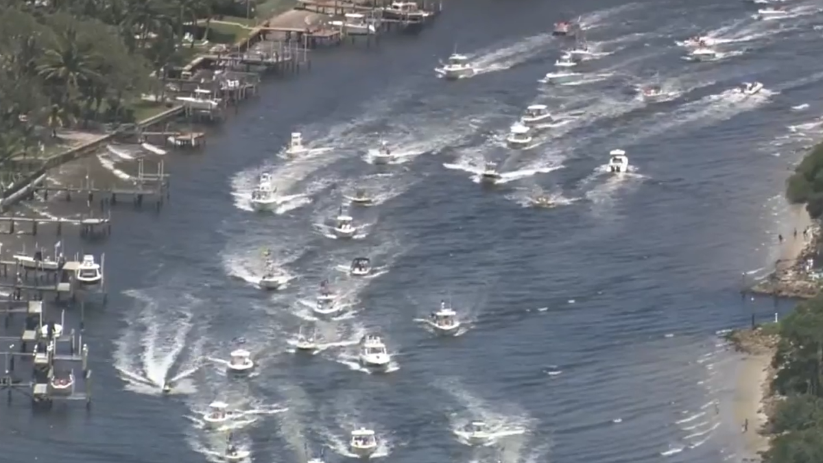 Hundreds of Boats Gather for Parade Supporting Trump Near Mar-a-Lago – NBC 6 South Florida