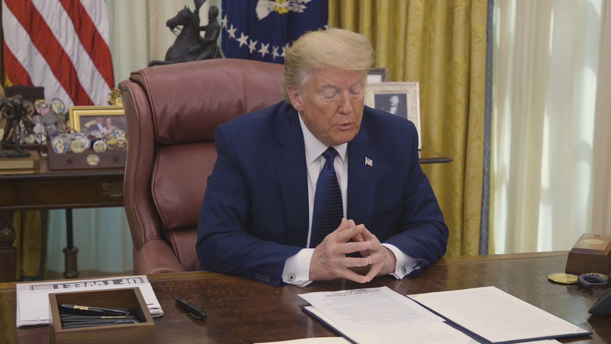 The White House auf Twitter: "President @realDonaldTrump just took executive action to fight online censorship by tech corporations, including social media platforms.… https://t.co/R7UFk6ilnU"
